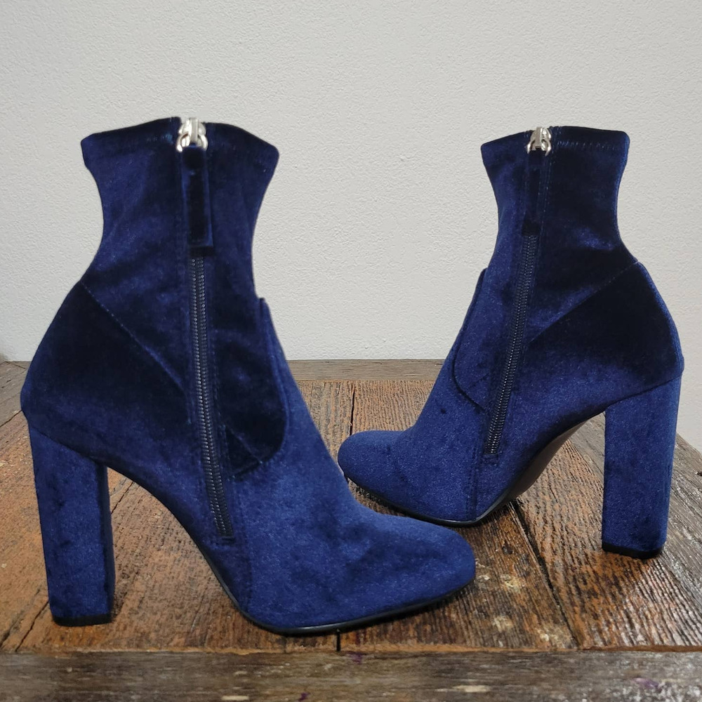 Steve Madden 'Edit' Sock Bootie Block Heel - image 6